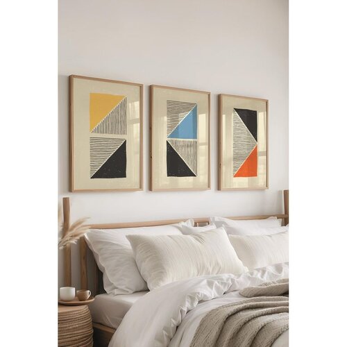 WALLXPERT Č-300656 - 3040 set dekorativnih slika u vi&scaron;e boja (3 komada) Cene
