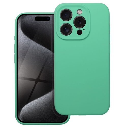  Futrola SILICONE 2mm za iPhone 16 Plus ( 6.7) mint Slike