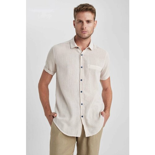 Defacto Regular Fit Cotton Short Sleeve Shirt Slike