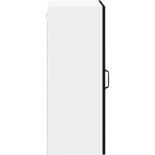 VidaXL zidni kuhinjski ormarić crna 50 x 31 x 80 cm konstruirano drvo Slike