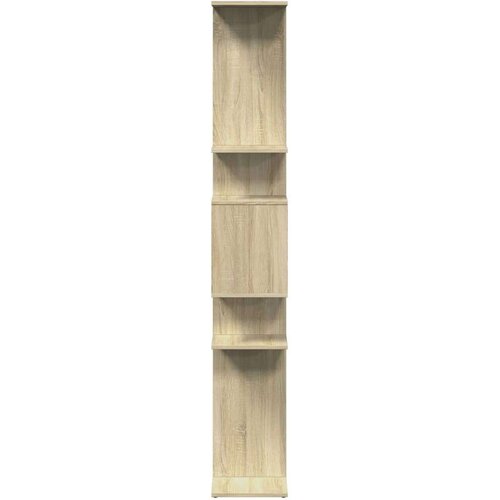VidaXL Ormarić za knjige boja hrasta sonome 92x29x188 cm drveni Slike