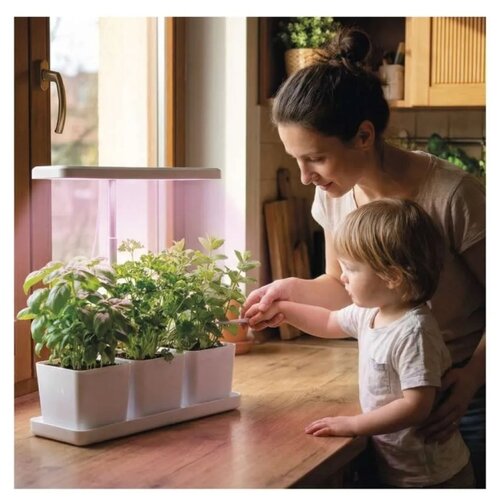  LED prigu&amp;scaron;iva lampa za unutra&amp;scaron;nji uzgoj biljaka GROW LED/7W/5V Slike