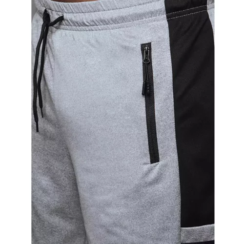 DStreet Light gray men's shorts SX2098
