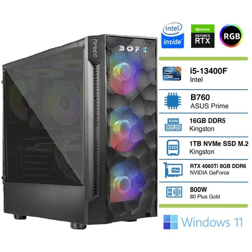 BOFX LEONIS 2 I5-13400F 16/1T/4060TI/W11H Cene