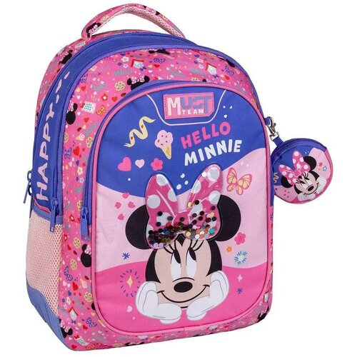 Luna must team hello minnie s okruglim rubovima, ruksak s 3 pretinca, 32x18x43 cm Cijene