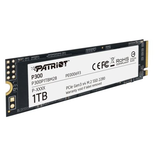 Patriot SSD 1TB M.2P300 M.2 PCIe Gen 3 x4up to... Cijene