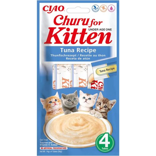 Inaba kremasta poslastica za mačiće churu,tuna, 14g Cene