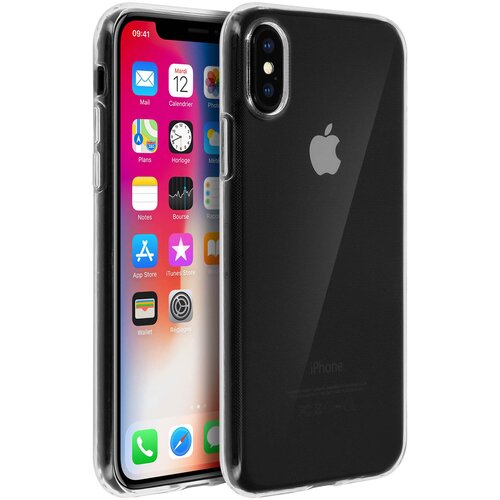 AVIZAR Etui za iPhone X / XS silikonski gel prilagodljiv ultra tanek 0,3 mm prozoren, (20526754) Cene