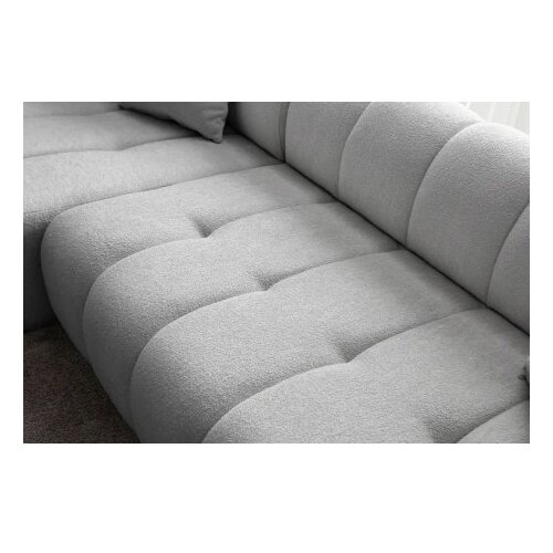 Atelier Del Sofa Ugaona garnitura na razvlačenje Petra Left, 280x170x90 cm, Siva Slike