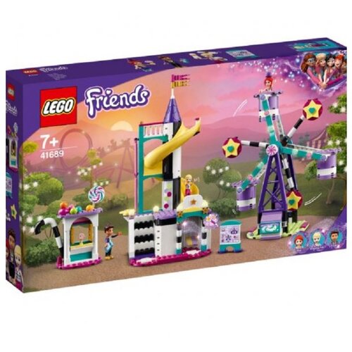 Lego Friends Čarovni&amp;scaron;ko&amp;nbsp;veliko kolo in tobogan - 41689 Slike