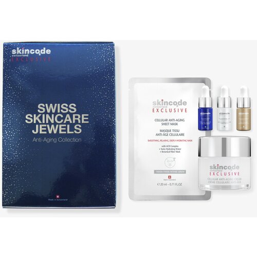 Skincode exclusive swiss skincare jewels anti-aging set Cene