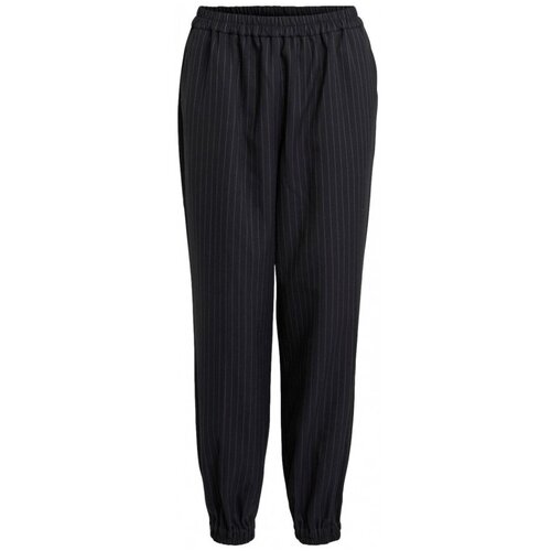 Vila Hlače Petra HW Pants - Navy Modra Cene