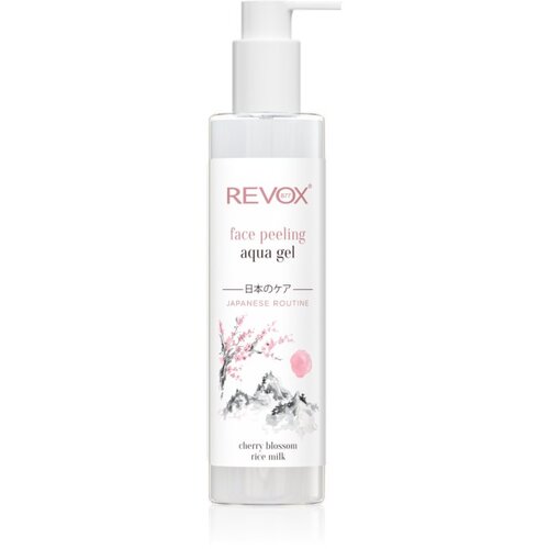 REVOX B77 Japanese Routine Face Peeling Aqua Gel nežni čistilni piling za obraz 250 ml Cene