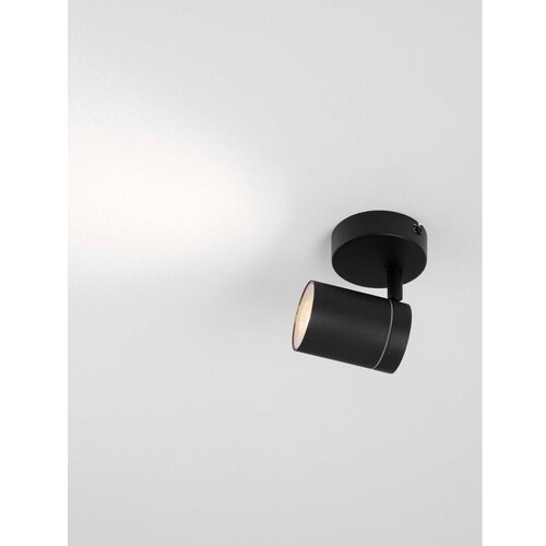 Nova Luce Mat crni metalni reflektor sa savitljivom konstrukcijom 12x8 cm Alma &amp;ndash; Slike