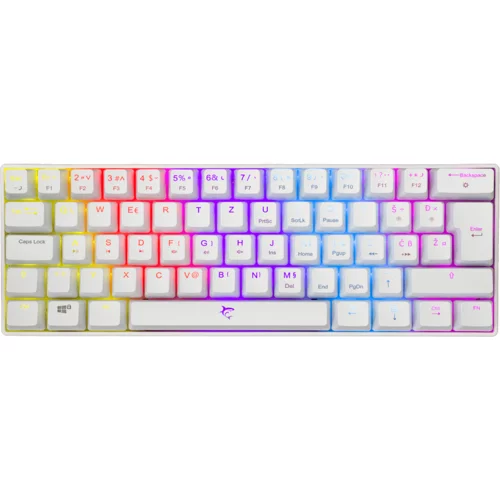 White Shark gaming tastatura GK-2022 SHINOBI White - Mehanička / BLUE SWITCHID: EK000536403