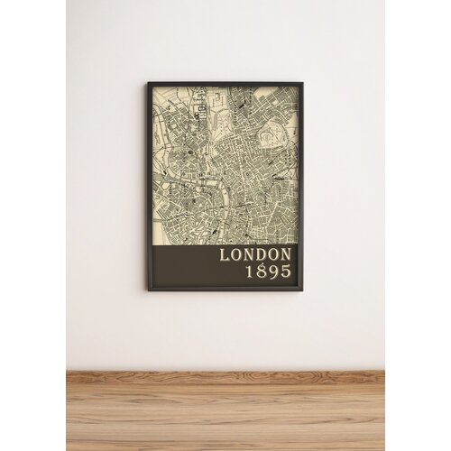 Wallity LM3550SCT-007 multicolor decorative framed mdf painting Cene