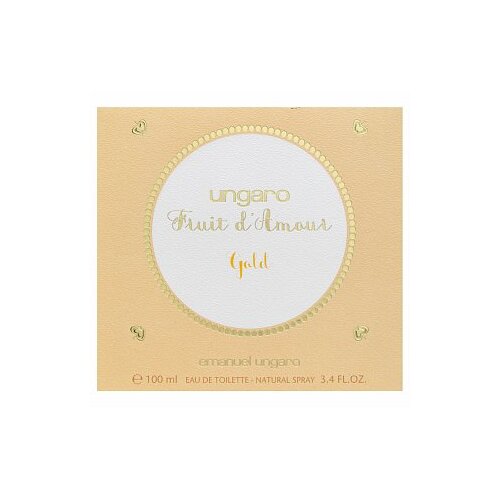 Emanuel Ungaro Fruit d&amp;amp;apos;Amour Gold Toaletna voda za ženske 100 ml Slike