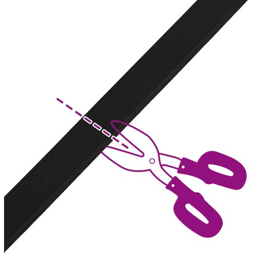  Samoljepljiva pjenasta traka 4 pcs Crna 20mm x 5m CR pjena Slike