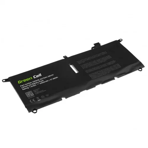 Green cell Baterija za Dell XPS 13 9370 / 9380, 6300 mAh