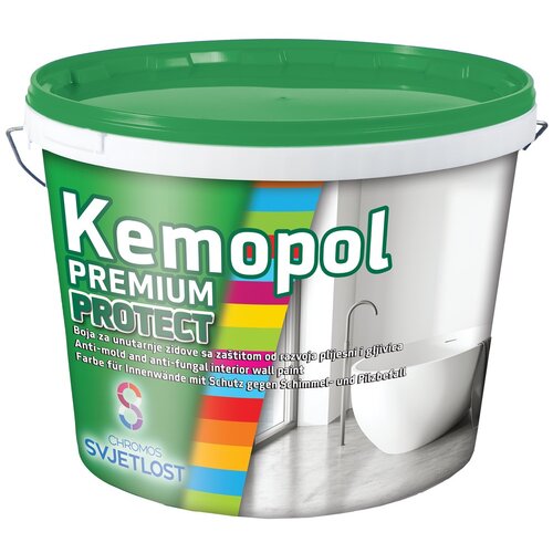 CHROMOS SVJETLOST Boja za zid Kemopol Premium Protect 5 l Cijene
