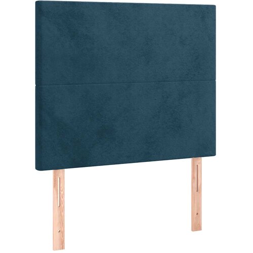  Krevet box spring s madracem LED tamnoplavi 100x200 cm bar&amp;scaron;un Slike