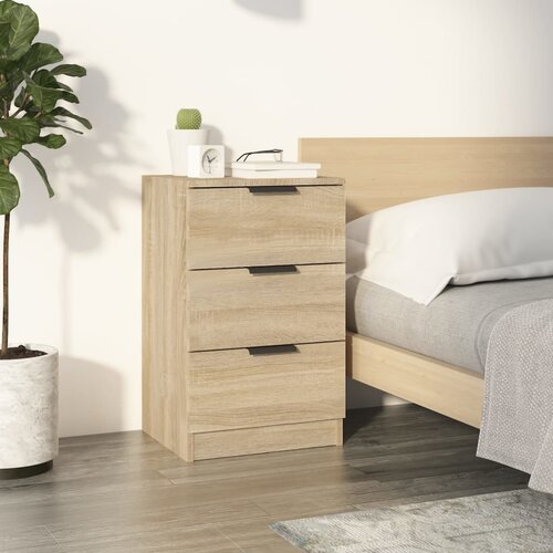 vidaXL Nočna omarica sonoma hrast 40x36x65 cm Cene