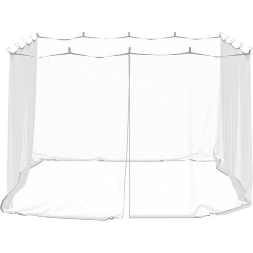  Mreža protiv komaraca za vanjsku upotrebu 220 mreža bijela 300x300x200 cm Slike