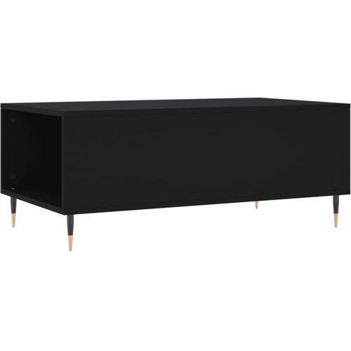  Stolić za kavu crni 90 x 50 x 36,5 cm od konstruiranog drva Slike