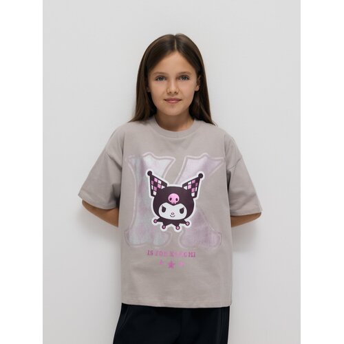 Reserved Majica kratkih rukava Kuromi - svijetlo siva Cijene