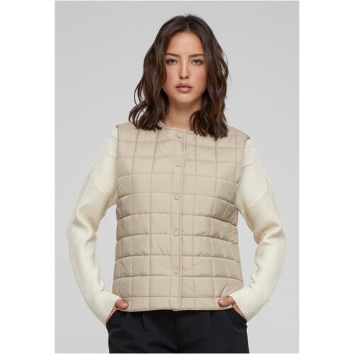 UC Ladies Women&amp;#039;s Urban Classics Vest - Beige Slike