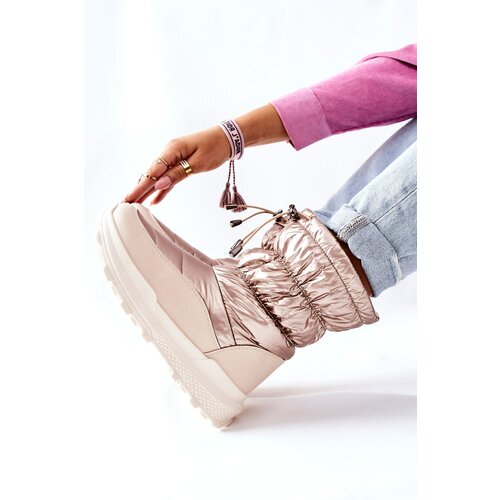 Kesi Women's Warm-up Snowboots Gold Starbone Cijene