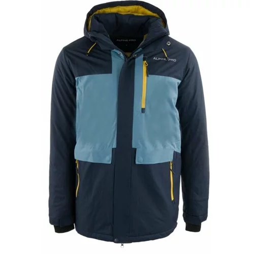 Alpine pro RIGOD Muška jakna, tamno plava, veličina