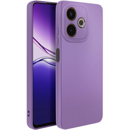 AVIZAR Mehak silikonski ovitek za Oppo A5 Pro z ojačitvijo kamere, Vijolična, (5000190349) Cene
