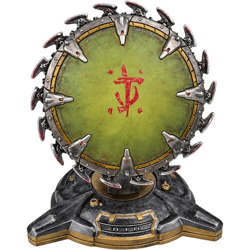 Doom The Dark Ages Shield Saw replika &amp;scaron;čita 18cm Slike