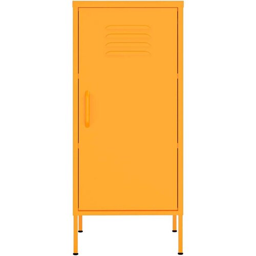 VidaXL Ormarić za pohranu boja senfa 42 5 x 35 x 101 5 cm čelični Slike