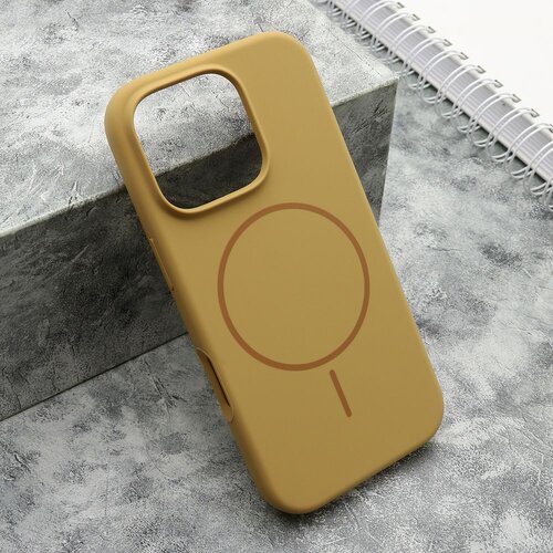 Maska FLEX MagSafe za iPhone 16 Pro/ zlatna Slike