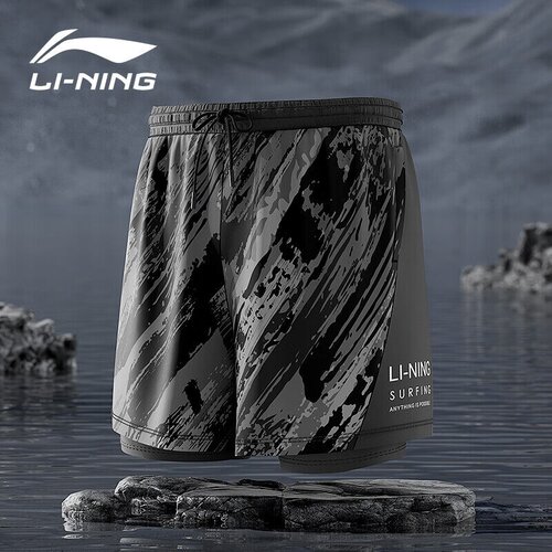 Li-Ning Mu&scaron;ki kupaći &scaron;orts 0031, Crni Cene