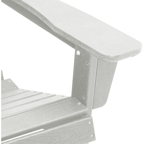VidaXL Adirondack stolice 2 kom Bijele 74x82x90 cm HDPE Slike