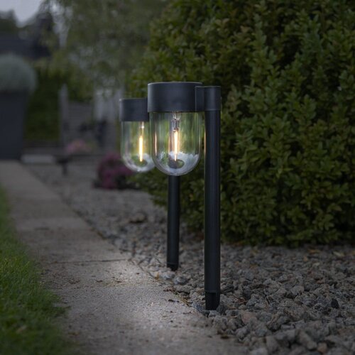 Star Trading Set od 2 vanjska solarna LED svjetla Cupolai, visina 30 cm Cijene