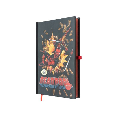 Grupo Erik Editores S. L. Deadpool, Marvel - Agenda A5 - Marvel, Deadpool, Premium with Light Cene