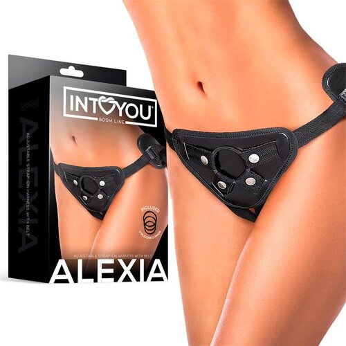 INTOYOU BDSM linija Alexia univerzalni podesivi strap-on pojas Slike