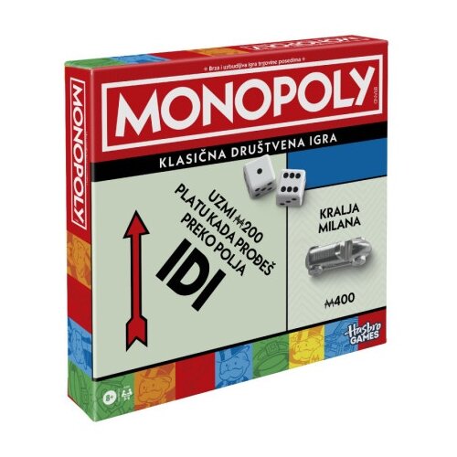Hasbro Monopoly classic drustvena igra ( G0009 ) Cene