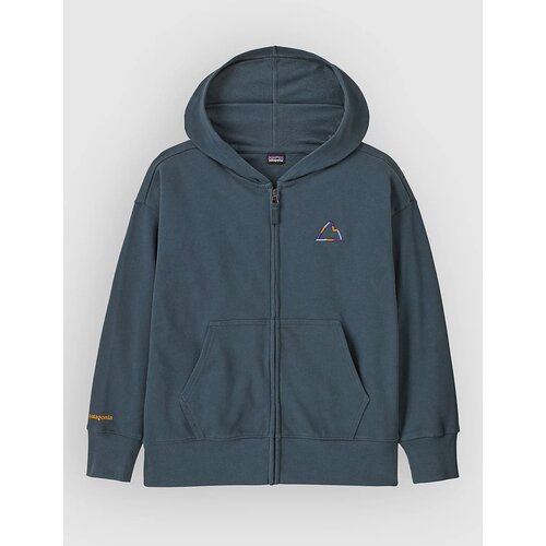 Patagonia Full Kids Jopa s kapuco fitz roy massif / smmt blue Slike