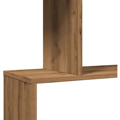 vidaXL Pregrada / regal za knjige 3 razina hrast 70x24x97 cm drveni Cene