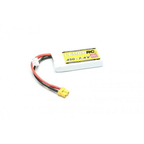 LemonRC lipo akumulatorski paket za modele 7.4 V 450 mAh &Scaron;tevilo celic: 2 35 C mehka torba XT30, (20640902) Cene