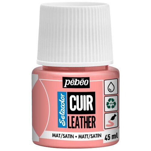 Boja za kožu Pebeo Setacolor matt/satin 45 ml | sakura pink Slike