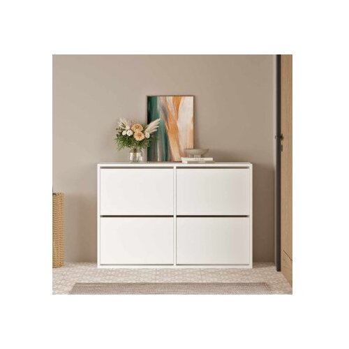 Hanah home Cipelarnik Toledo White Slike