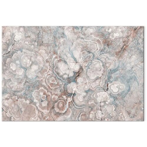  Slika - Marble flowers &amp;ndash; natural stone structure in pastel colours 60x40 Standard Slike