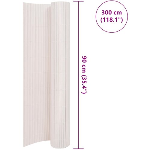  Vrtna Ograda 90x300 cm Bijela Slike