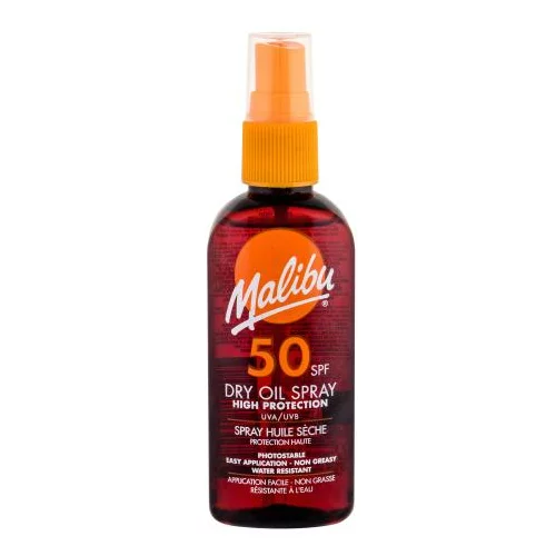 Malibu Dry Oil Spray SPF50 vodootporan sprej za zaštitu od sunca 100 ml